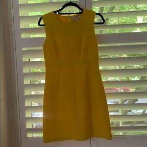 Diane vonFurstenberg yellow dress